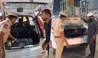 Kamathipura Police Launch Special Vehicle Inspection Drive in Hyderabad’s Old City