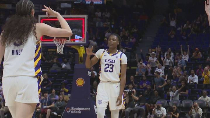LSU women's basketball sets SEC record in big win over Alcorn State on Thursday night