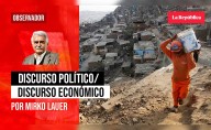 Discurso político / discurso económico, por Mirko Lauer