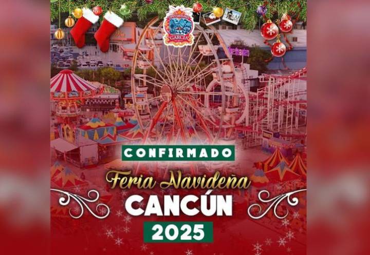 ¡Atención! Anuncian el regreso de la Feria Navideña Cancún