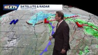 Impact weather moves out, colder air breezes in
