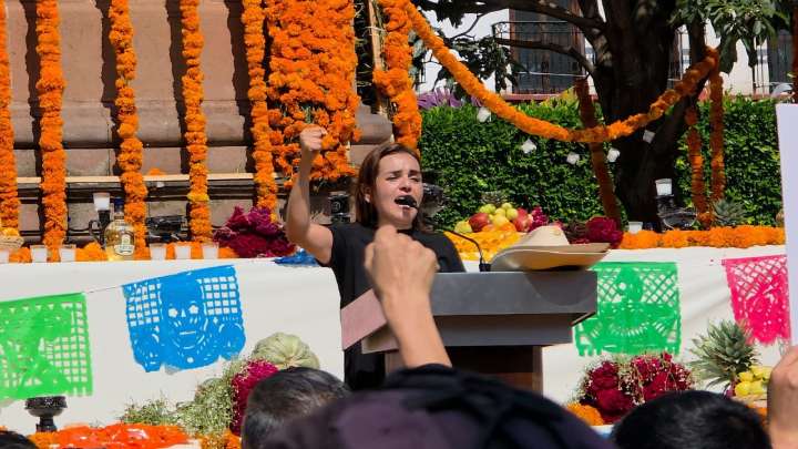 Grecia Quiroz, viuda Carlos Manzo, será propuesta como presidenta municipal de Uruapan