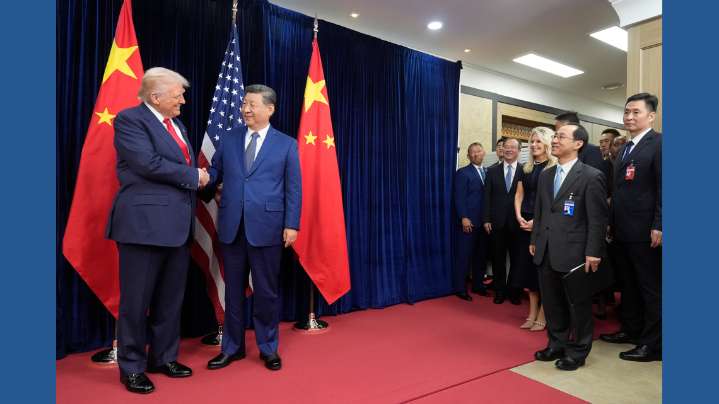 Trump says he will visit Beijing in April and host China’s Xi for a state visit later next year