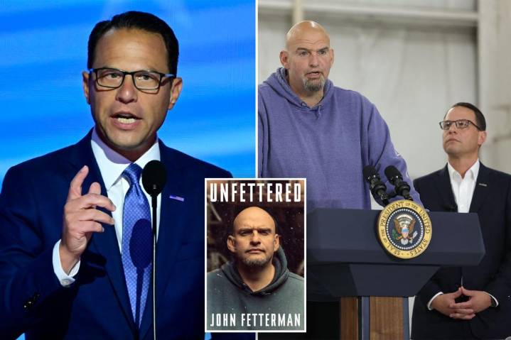 Sen. John Fetterman raged at 'f—ing a—hole' Josh Shapiro, reveals why their relationship 'never recovered' in new memoir