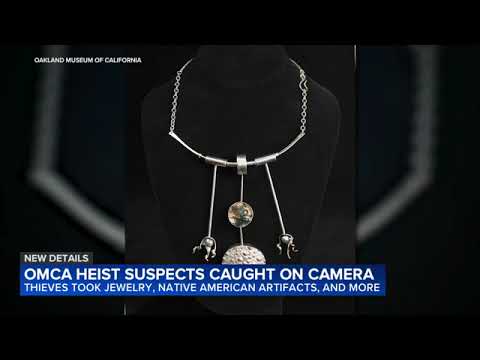 Security video shows suspects in CA museum heist of 1,000+ items
