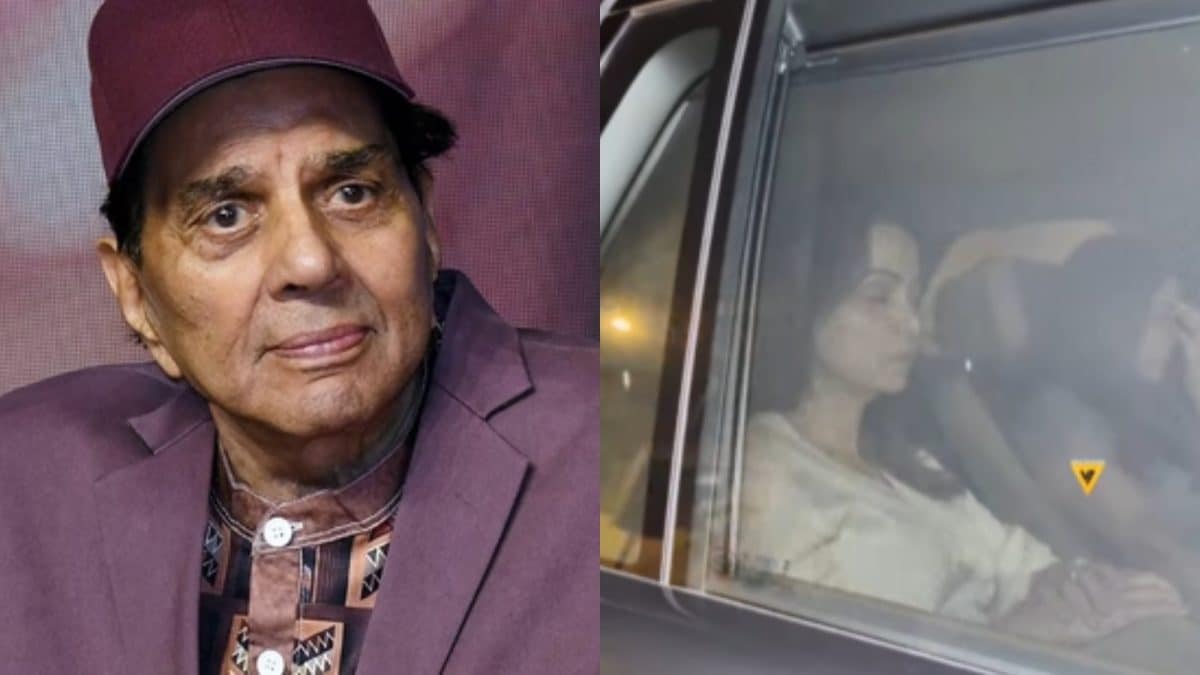 Bobby Deol's Wife Tanya Deol Visits Father-In-Law Dharmendra At Breach Candy Hospital