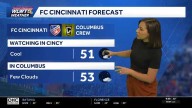 Weather improves in Cincinnati later this evening