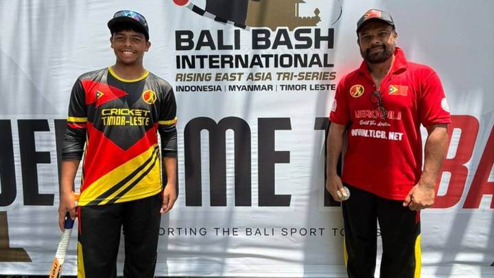 Timor-Leste's Suhail Sattar and Yaha Suhail - first father-son duo to play international cricket together