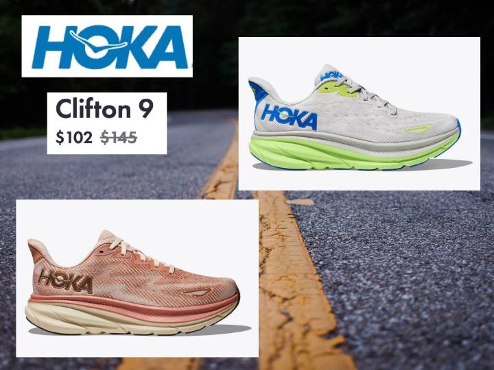 Where to buy HOKA Clifton 9 for $102 during Black Friday sales