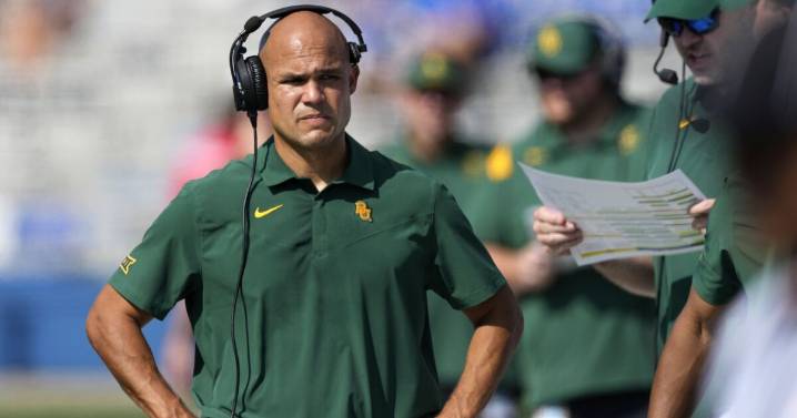 Baylor University retains head football coach Dave Aranda after comprehensive review