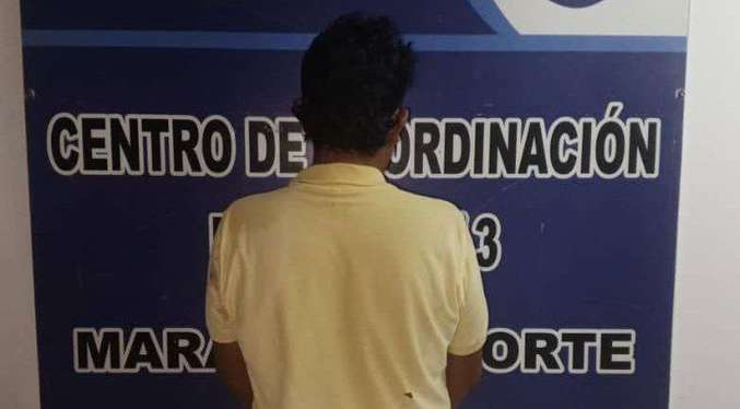 ¡Impactante! Capturan a un hombre por asestarle un brutal golpe con una piedra en Maracaibo.