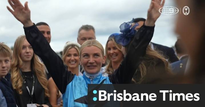 Half Yours storms home in history-making Melbourne Cup ride