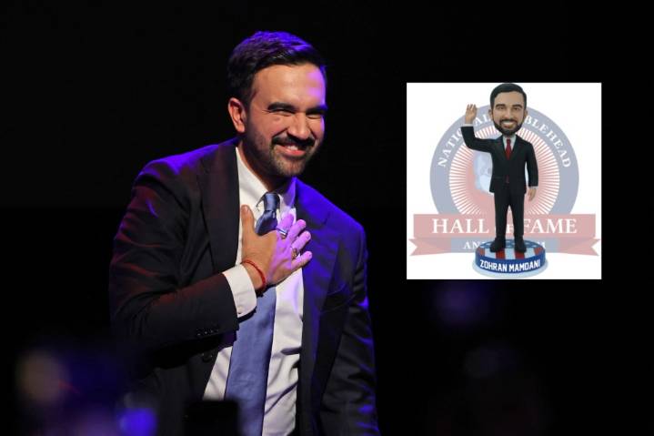 Bobblehead Museum taking orders for Zohran Mamdani doll