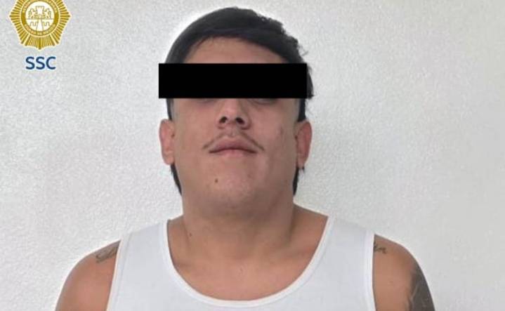 Cae “El Ecolin” presunto integrante de la Unión Tepito en la GAM; asaltó a una mujer con un cuchillo