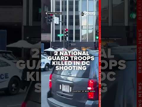2 National Guard troops killed in shooting near White House