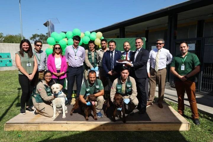 SAG celebra 20 años de su Brigada Canina (Brican)