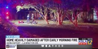 Fire damages Shreveport home on Lexington Drive