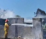 Se incendia bodega huachicolera en Tepetitlán