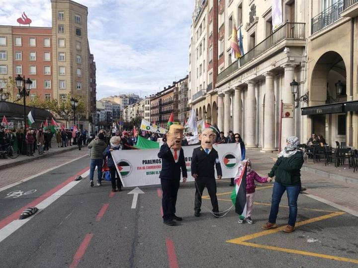 Una concentración ciudadana clama contra el genocidio en Gaza