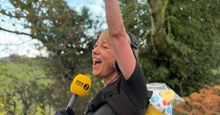 Sara Cox's Children In Need 2025 challenge latest ahead of Leeds finish