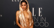 Teyana Taylor Steals the Spotlight in Hooded Gown