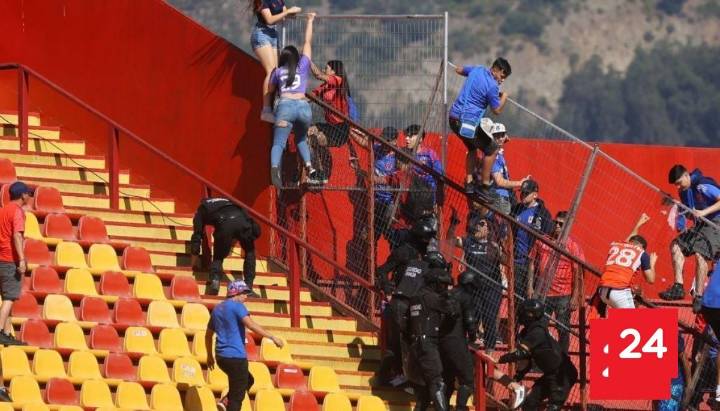 "Fuera de los estadios por 10 años": Universidad de Chile "golpea la mesa" por hechos de violencia
