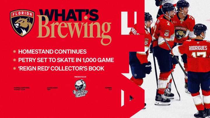 What’s Brewing: Homestand continues; Petry’s 1000th game