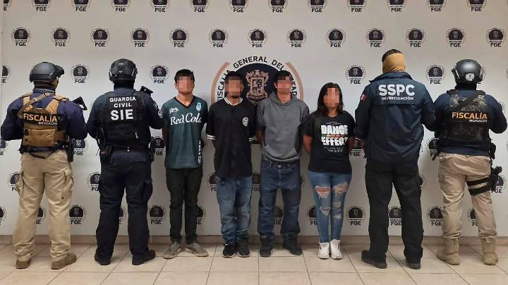 Rescatan a víctima que fue secuestrada en Morelia; detienen a 4 implicados