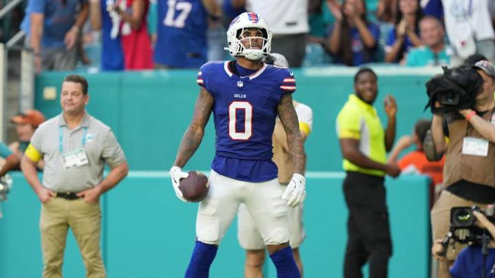 Keon Coleman a healthy scratch against Buccaneers