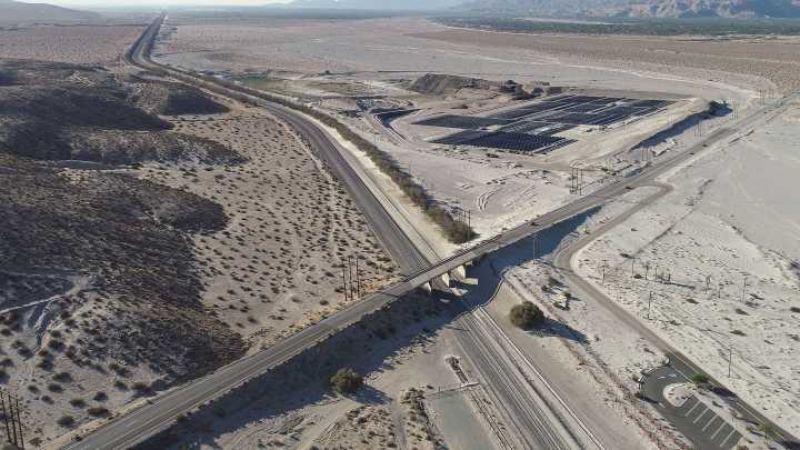 Bridge construction in Palm Springs to close Indian Canyon Drive