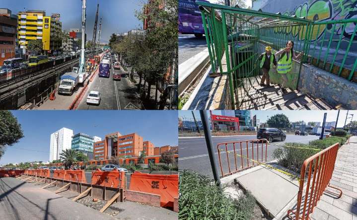 Tlalpan, con cuatro frentes de trabajo