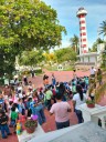 ALUMNOS DEL JARDÍN DE NIÑOS “LEOPOLDO CERVERA” VISITAN EL FARO ANTIGUO DE ISLA AGUADA