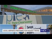 Thanksgiving travel rush underway at Tampa Bay area's largest airports