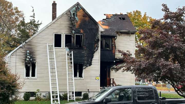 Officials release cause of Connecticut house fire and names of man and child killed