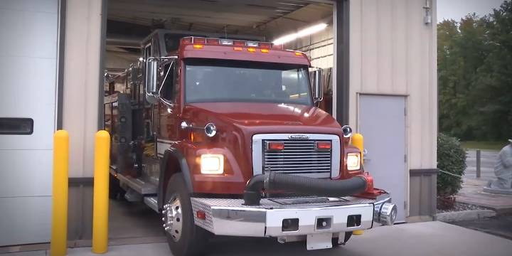 Friday morning fire destroys pole shed and tractor