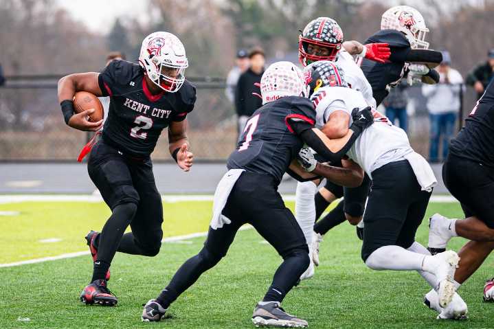 Triple-threat playmaker fueling Kent City football’s historic playoff run
