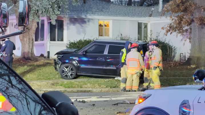 One hospitalized following two-vehicle crash in east Lincoln