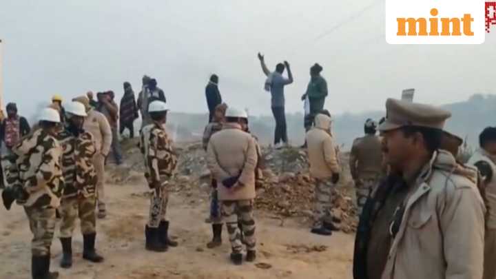 Stone mine collapse in UP's Sonbhadra: 10 trapped; rescue operations underway