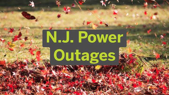 N.J. power outages: Strong wind gusts knock out power to thousands
