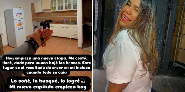 Camilota mostró su nuevo departamento y respondió a las críticas en redes: “Hoy me elijo primero a mi”