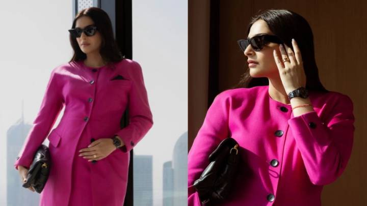 Sonam Kapoor announces second pregnancy, flaunts baby bump in Princess Diana