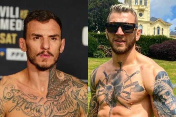 Renato Moicano Can’t Stop Laughing After Dan Hooker’s Unconventional Callout