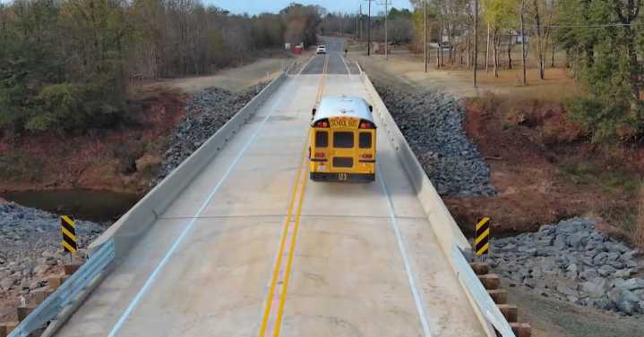 Caplis-Sligo Road bridge over Red Chute Bayou reopens
