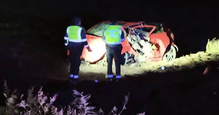 Muere un joven en Lugo al salirse de la vía y volcar el veículo