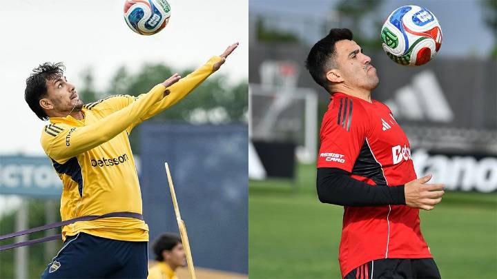 Las formaciones confirmadas de Boca y River para afrontar el Superclásico