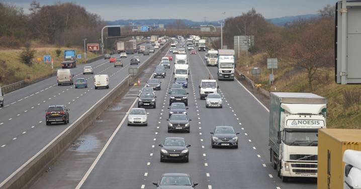Driver on M6 left stunned after being stopped by police for driving under 70mph