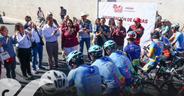 Tonantzin Fernández inaugura trabajos de rehabilitación de vialidad usada por jóvenes deportistas