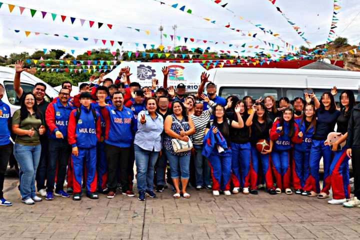 Deportistas de Mulegé avanzan en la etapa estatal de las Olimpiadas CONADE, en Loreto 