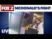 LIVE | McDonald's coffee incident caught on camera