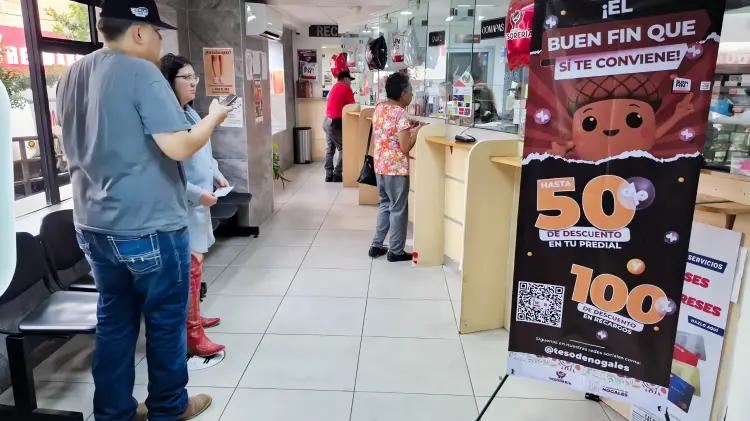 Aprovechan familias descuentos en predial con Buen Fin de Tesorería